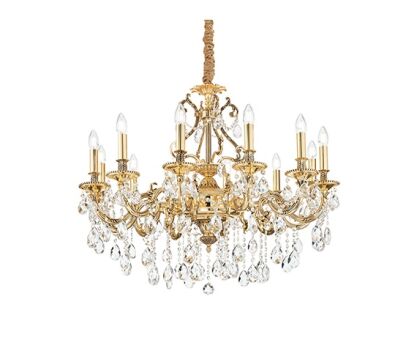 Lampa wisząca Gioconda SP12 164960  KLASYCZNY IP20 E27 metal Ideal Lux OPRAWA W STYLU KLASYCZNYM