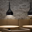 Lampa wisząca Soul 3 Black AZzardo AZ0276 lampa wykonana jest z metalu i szkła oczarnym wykończeniu  - 3