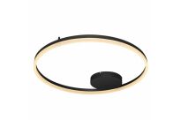 Plafon kinkiet HALO 80 AZ4703 Azzardo okrąg w kolorze czarnym 80 cm LED - 2