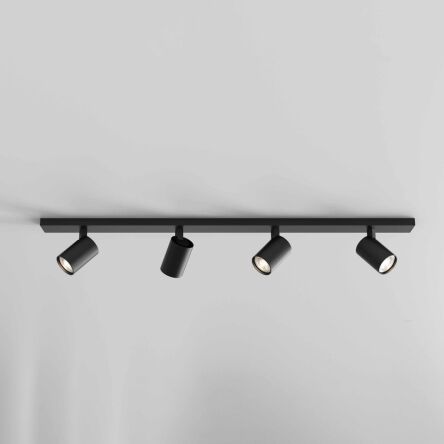 Listwa sufitowa Ascoli Four Bar 1286084 Nowoczesna czarna 90 cm