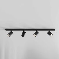 Listwa sufitowa Ascoli Four Bar 1286084 Nowoczesna czarna 90 cm