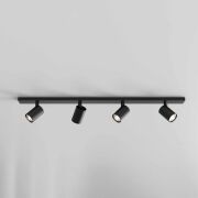 Listwa sufitowa Ascoli Four Bar 1286084 Nowoczesna czarna 90 cm