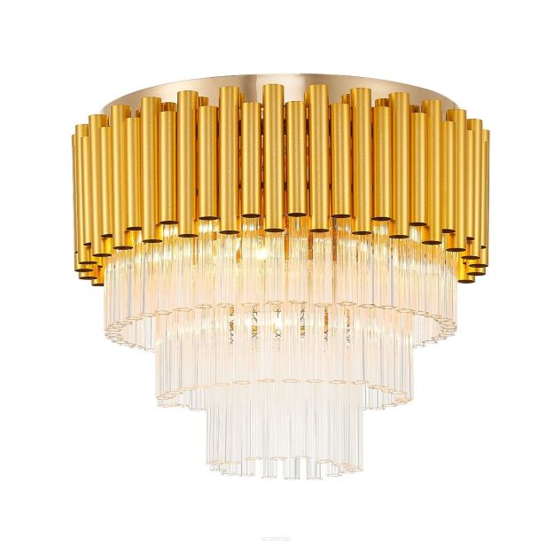 20149CM PRIMA LAMPA SUFITOWA ZŁOTA ZUMALINE