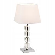 Lampa stołowa MURFORD chrom/ecru ENDON LIGHTING 96940-TLCH  