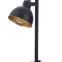 Lampa stołowa SIGMA LIGHTING MARS CZARNA ZE ZŁOTYM WNĘTRZEM NOWOCZESNA  50264