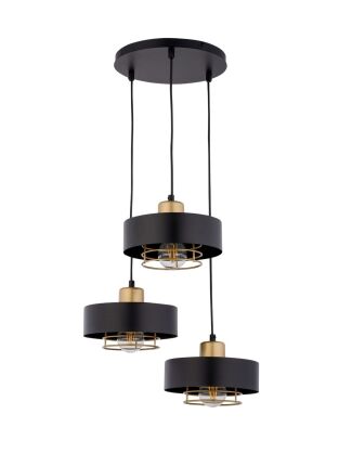 Lampa wisząca POKER 3 SIGMA 32068 NOWOCZESNA CZARNA