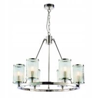 Lampa wisząca EASTON żyrandol nikiel ENDON LIGHTING 74128 