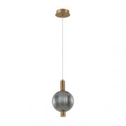 Lampa wisząca Lenti PND-83631-1-BRO-SG Italux
