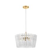 P0547-05H-F9AC BACH LAMPA WISZĄCA ZŁOTA/GOLD ZUMALINE