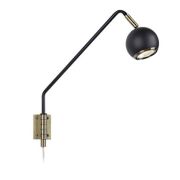 Lampa ścienna kinkiet skandynawska czarna COCO MArkslojd 106872