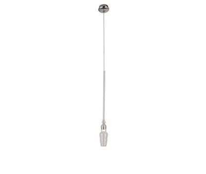 Lampa wisząca Murano A P0245 Maxlight podłużna pojedyncza oprawa szklana transparentna nietypowy kształt