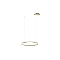 Lampa wisząca HALO PENDANT 120 CCT BK + REMOTE CONTROL złota Azzardo AZ5344