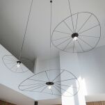 Lampa wisząca ESKOLA TH.011CZ Sollux Lighting druciana loftowa 110cm - 5