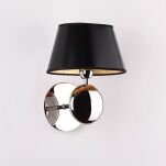 Lampa ścienna kinkiet lampa wewnętrzna MAXLIGHT NAPOLEON W0120 w kolorze czarnym nowoczesna - 2