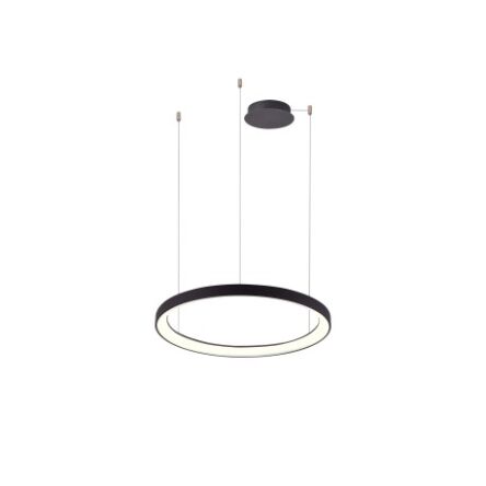 Lampa wisząca AGNES PENDANT 48 DIMM CCT SWITCH WH czarna Azzardo AZ5016