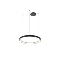 Lampa wisząca AGNES PENDANT 48 DIMM CCT SWITCH WH czarna Azzardo AZ5016
