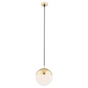 Lampa wisząca LIVIA 4029 Argon Dwukolorowa kula o średnicy 20 cm