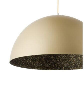 Lampa wisząca SFERA 32299 złoto/czarna nakrapiana 90 cm