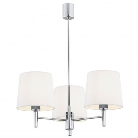 Lampa wisząca BOLZANO 6114 Argon styl glamour 3xE27 biała
