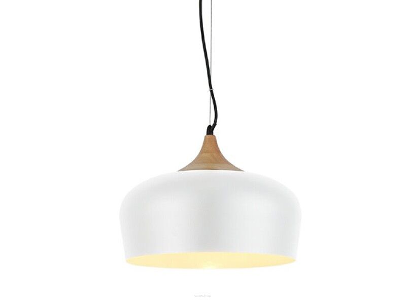 Lampa wisząca Parma WH  AZzardo FLPA35WH AZ1330 wykonana jest z metalu idealna do jadalni biała